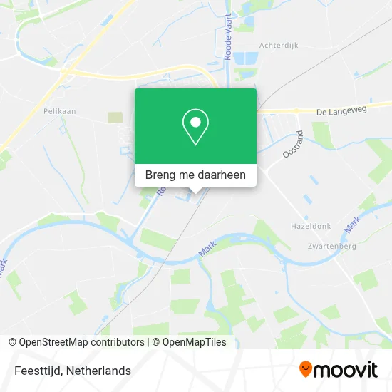 Feesttijd kaart