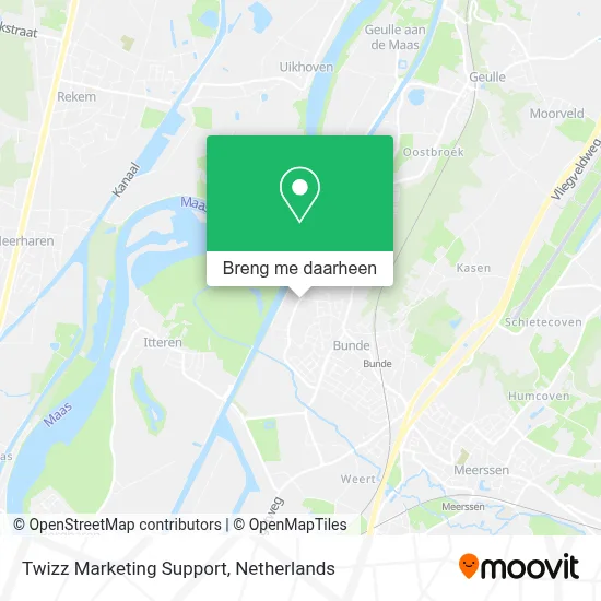 Twizz Marketing Support kaart