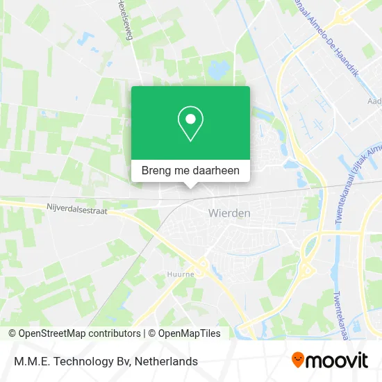 M.M.E. Technology Bv kaart