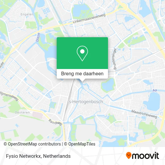 Fysio Networkx kaart