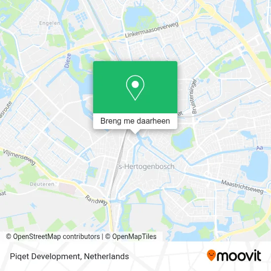Piqet Development kaart