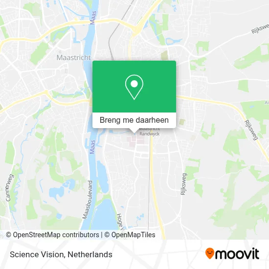 Science Vision kaart
