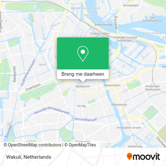 Wakuli kaart