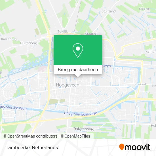 Tamboerke kaart