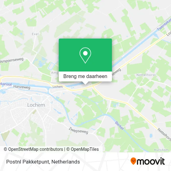 Postnl Pakketpunt kaart