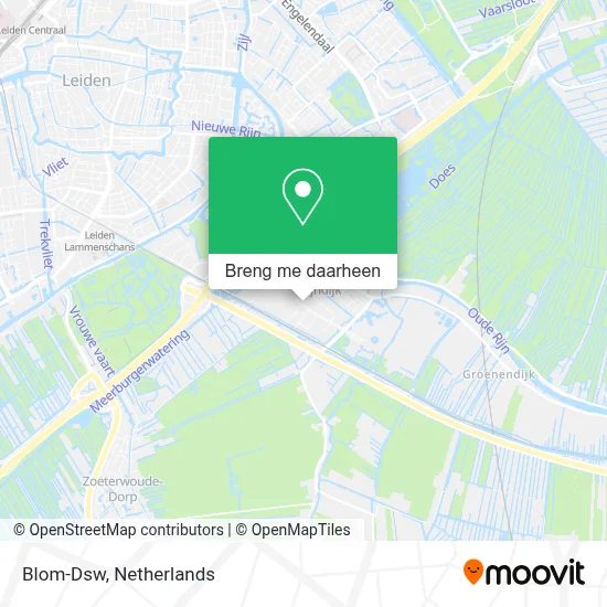 Blom-Dsw kaart