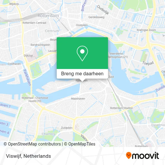 Viswijf kaart