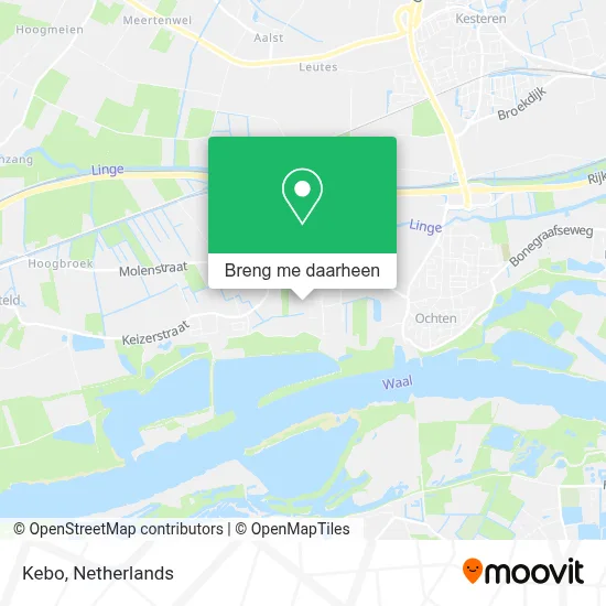 Kebo kaart