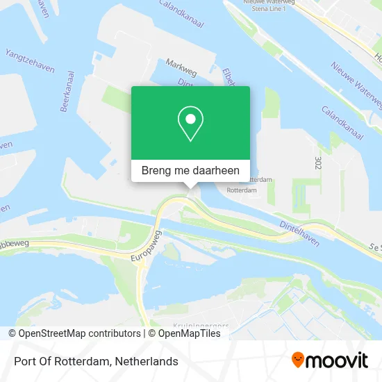 Port Of Rotterdam kaart