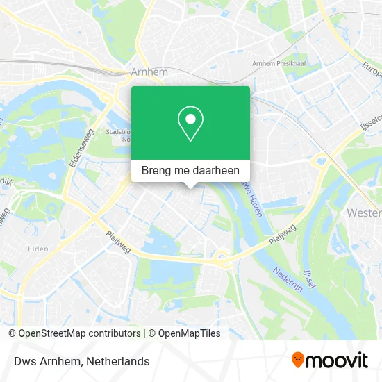 Dws Arnhem kaart