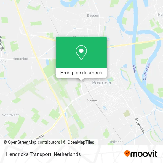 Hendricks Transport kaart