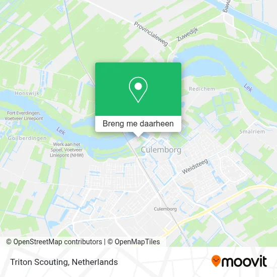 Triton Scouting kaart