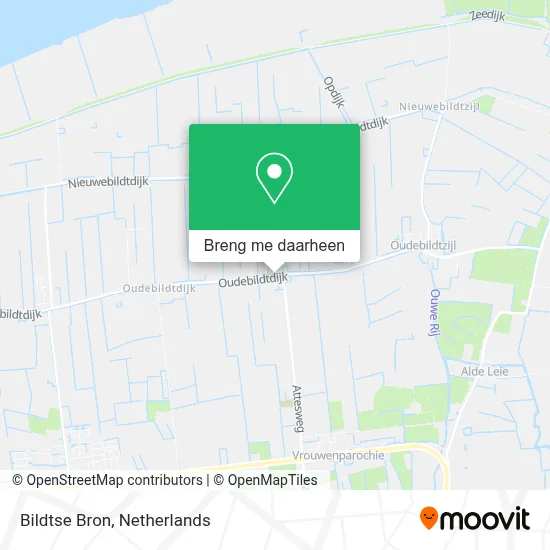 Bildtse Bron kaart