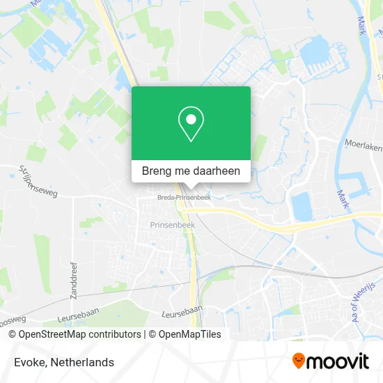 Evoke kaart