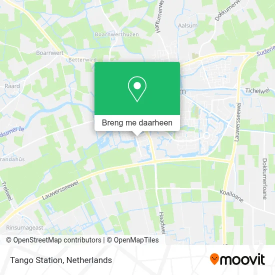 Tango Station kaart