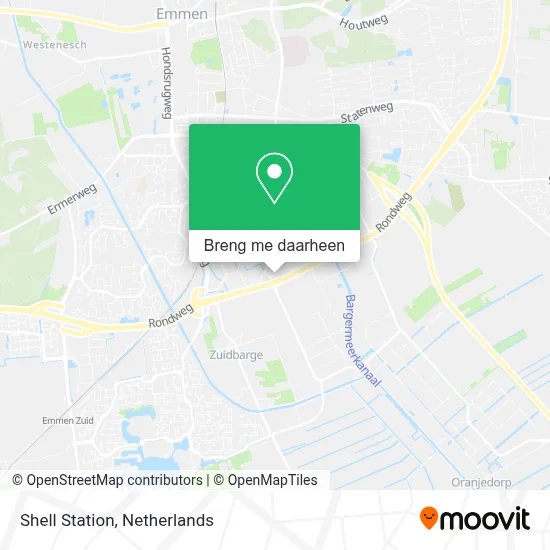 Shell Station kaart