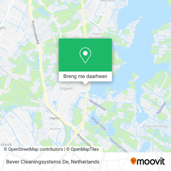Bever Cleaningsystems De kaart