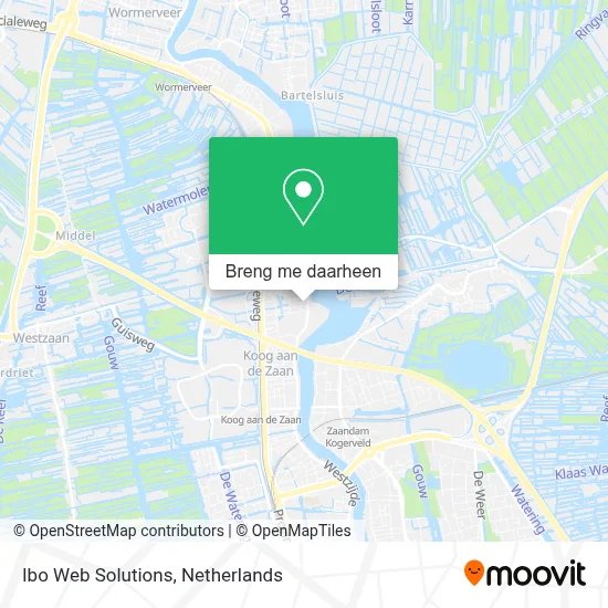 Ibo Web Solutions kaart
