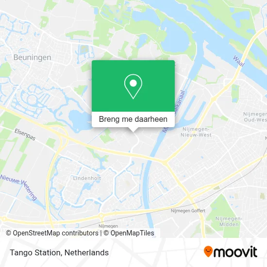 Tango Station kaart
