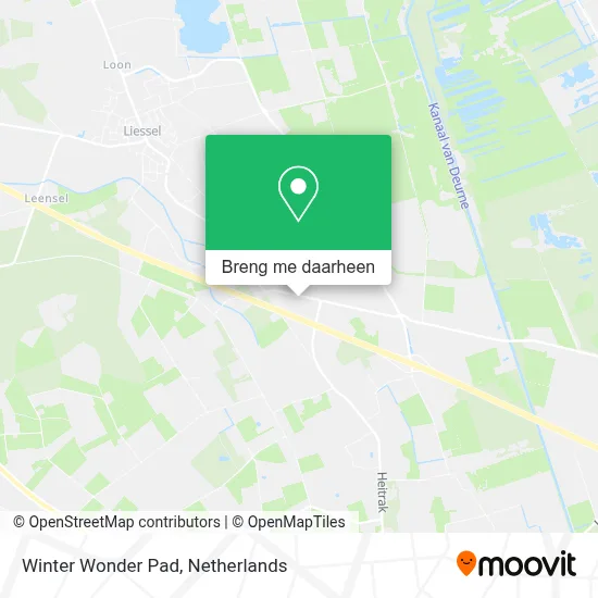 Winter Wonder Pad kaart
