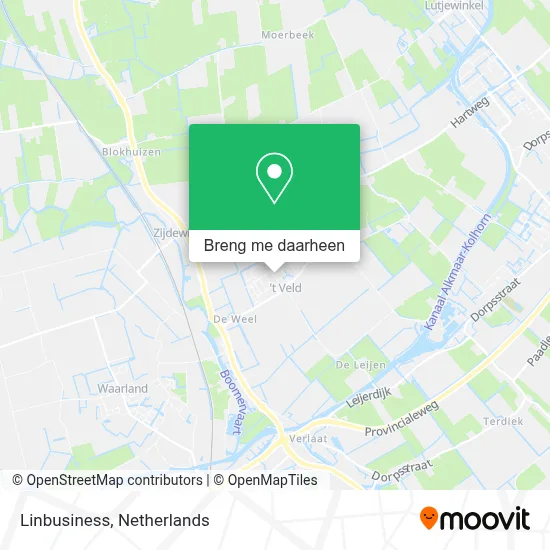 Linbusiness kaart