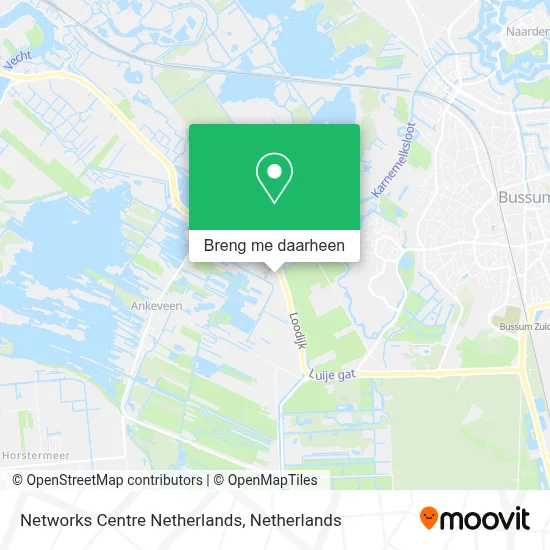 Networks Centre Netherlands kaart