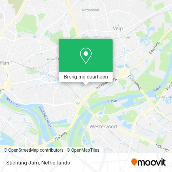 Stichting Jam kaart