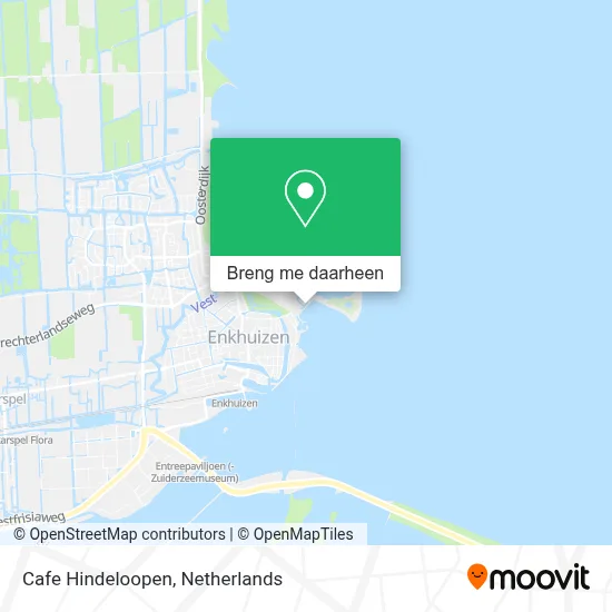 Cafe Hindeloopen kaart