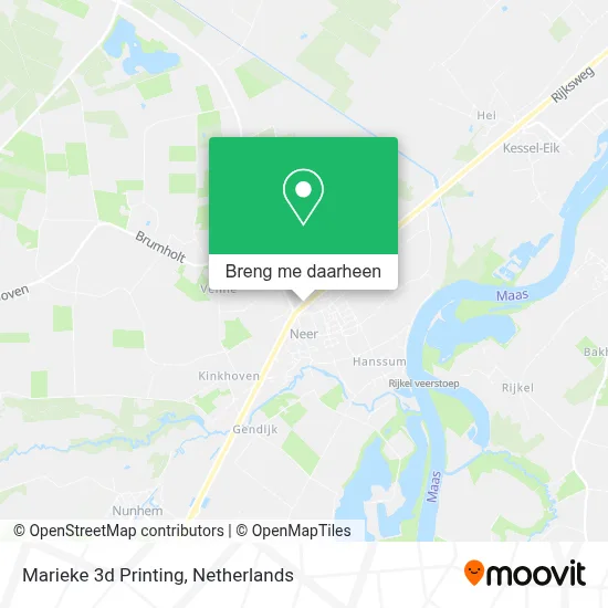 Marieke 3d Printing kaart