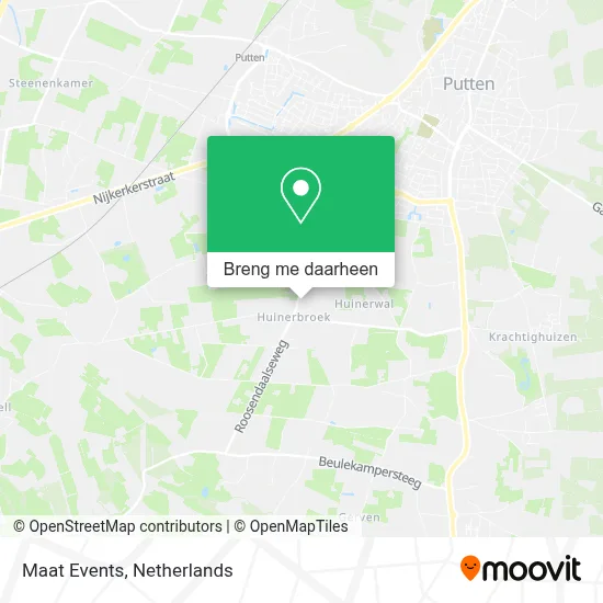 Maat Events kaart