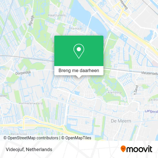 Videojuf kaart