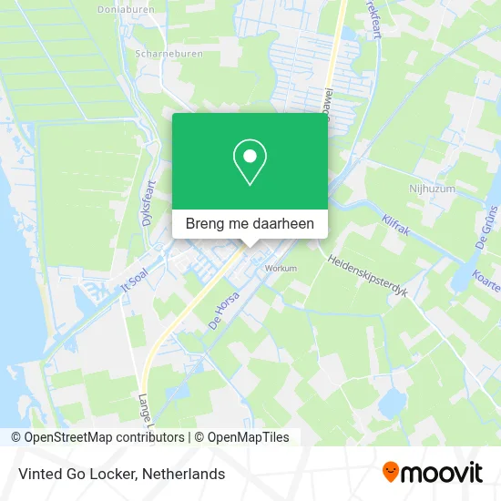 Vinted Go Locker kaart