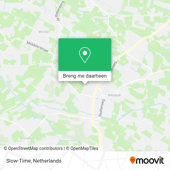 Slow-Time kaart