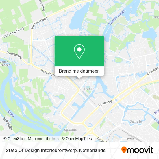 State Of Design Interieurontwerp kaart