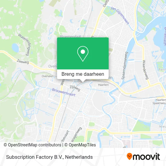 Subscription Factory B.V. kaart