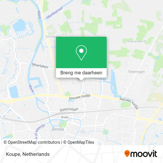 Koupe kaart