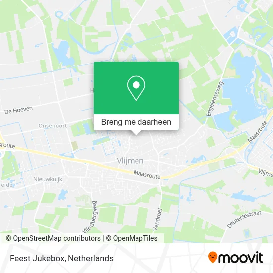 Feest Jukebox kaart
