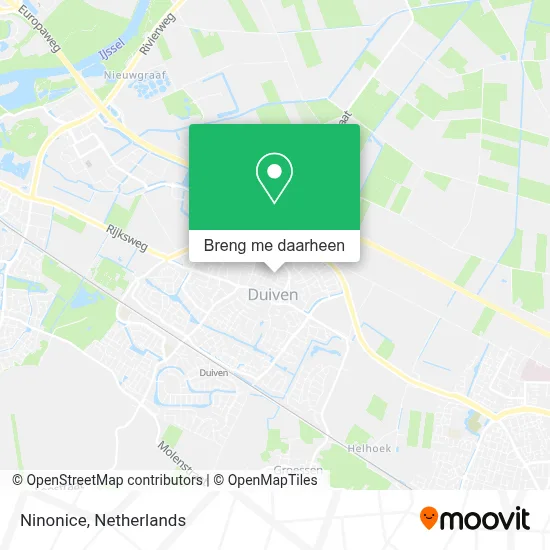 Ninonice kaart