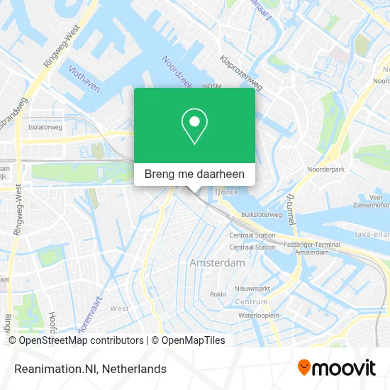 Reanimation.Nl kaart