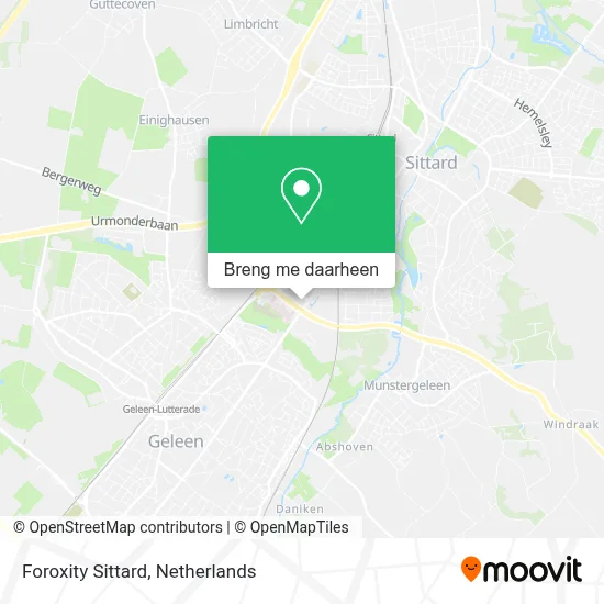 Foroxity Sittard kaart