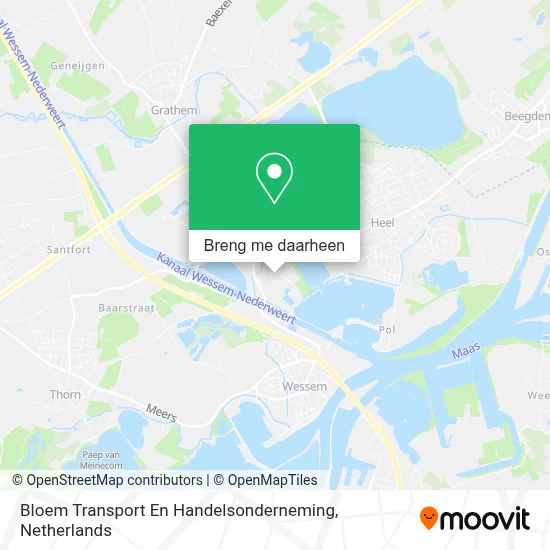 Bloem Transport En Handelsonderneming kaart