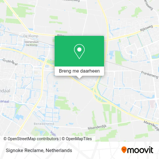 Signoke Reclame kaart