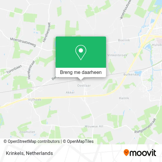 Krinkels kaart