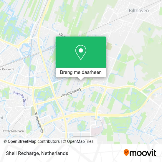 Shell Recharge kaart