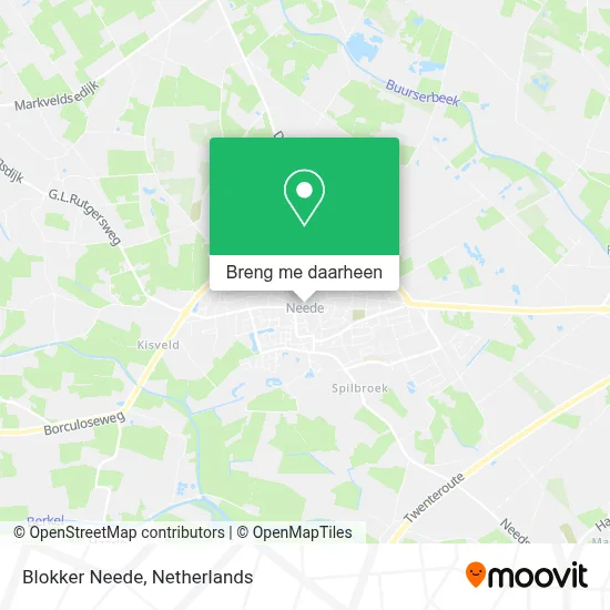Blokker Neede kaart