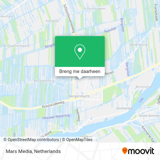 Mars Media kaart