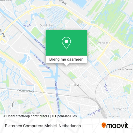 Pietersen Computers Mobiel kaart
