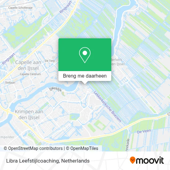 Libra Leefstijlcoaching kaart