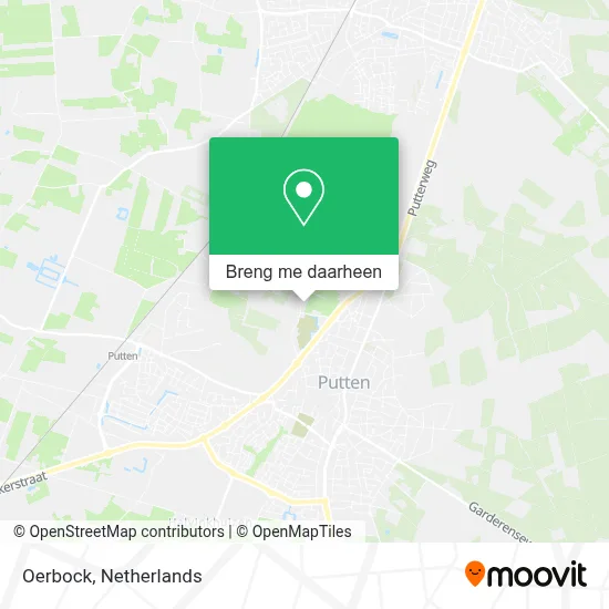 Oerbock kaart