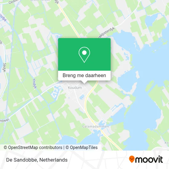 De Sandobbe kaart